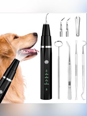 New Open Box Ni Shen Pet Dental Cleaner Black Color .